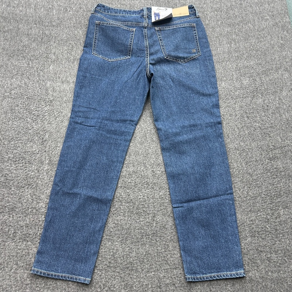 Seven 7 Jeans Size 6 Womens Mom High Rise Slim Straight Leg Fitted Denim - Picture 9 of 9